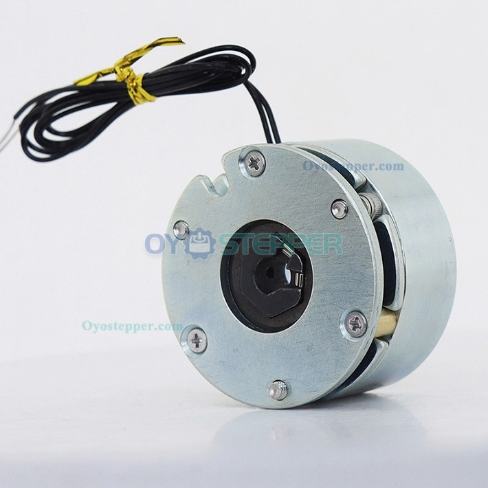 Oukeda Round Non-excited DC Motor Brake 2NM 24V for 57mm/60mm BLDC Motor / Nema 23 Stepper Motor